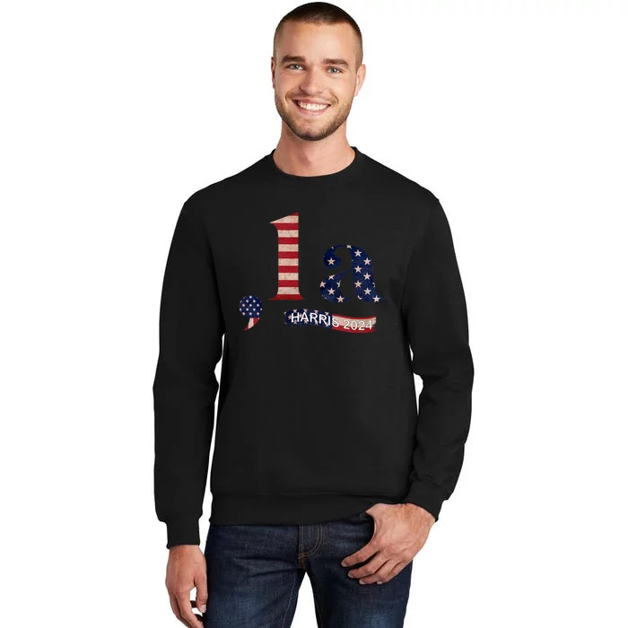 Comma La Kamala Harris For President 2024 Funny Kamala Us Tall Sweatshirt