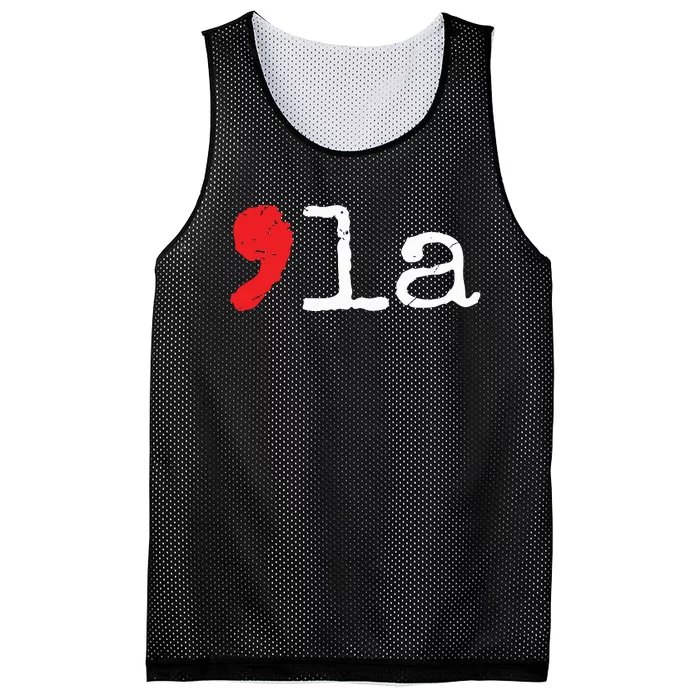 Comma La Kamala Harris Mesh Reversible Basketball Jersey Tank