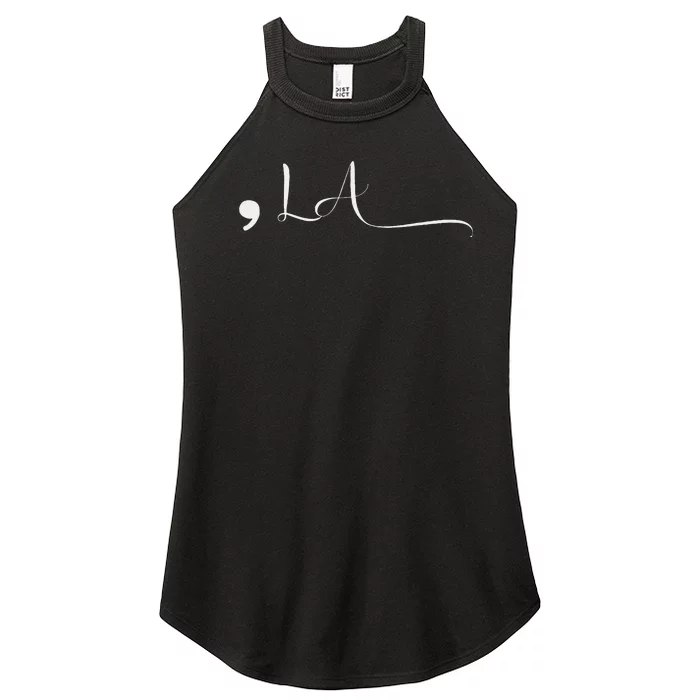 Comma La Kamala Harris Gift Women’s Perfect Tri Rocker Tank