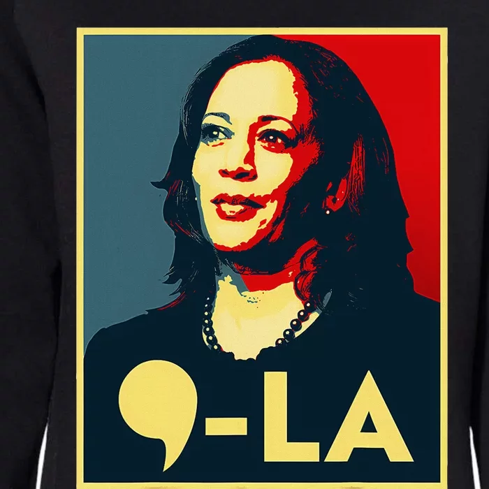 Comma La Kamala Harris 2024 Vote For 2024 President Womens California Wash Sweatshirt