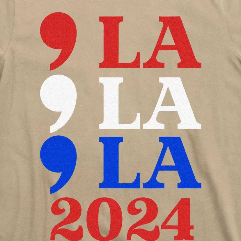 Comma La Kamala Vote For 2024 President Kamalah Arris T-Shirt