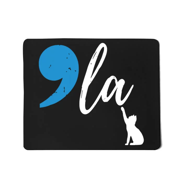 Comma La Kamala Harris Vote For Childless Cat Ladies Mousepad