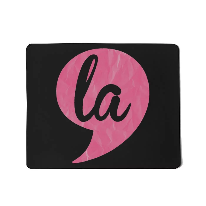 Comma + La Kamala Harris Vp 2024 Election Aka Soror Voting Mousepad