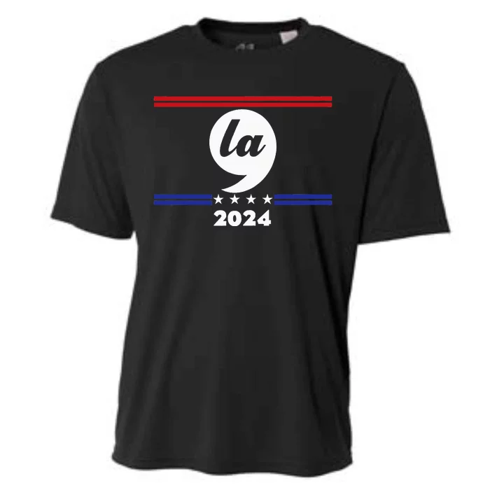 Comma La Kamala Harris 2024 Cooling Performance Crew T-Shirt