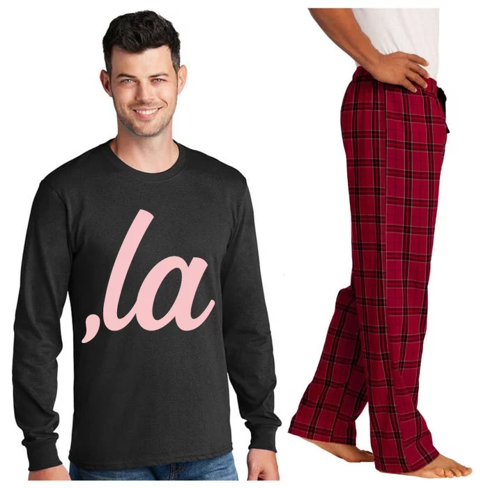 Comma La Kamala Harris For Women Gift Long Sleeve Pajama Set