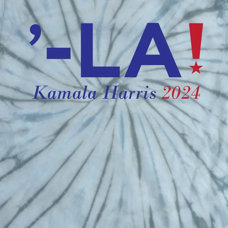 Comma La Kamala  Harris 2024 Tie-Dye T-Shirt