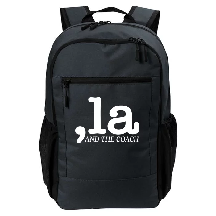 Comma La Kamala Harris Tim Walz Coach 2024 La Comma Daily Commute Backpack