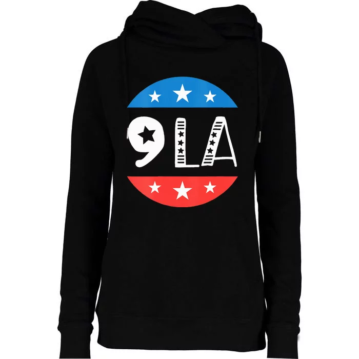 Comma La Kamala Harris Womens Funnel Neck Pullover Hood