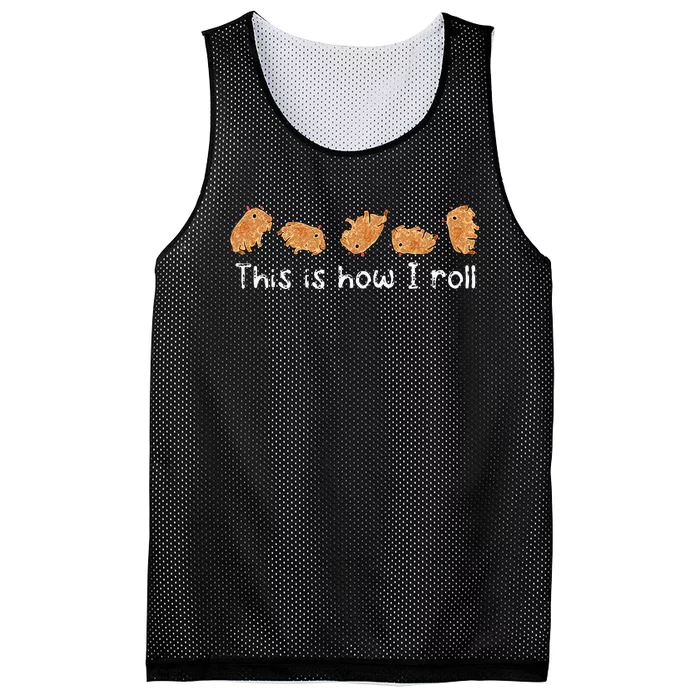 Capybara Lover Kids This Is How I Roll Capybara Mesh Reversible Basketball Jersey Tank