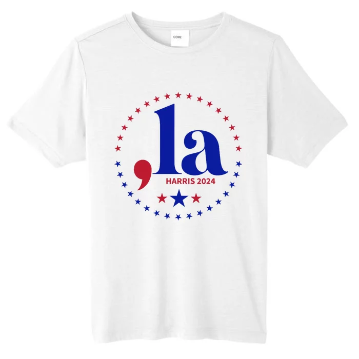 Comma La Kamala Harris For President 2024 Funny Kamala Us ChromaSoft Performance T-Shirt