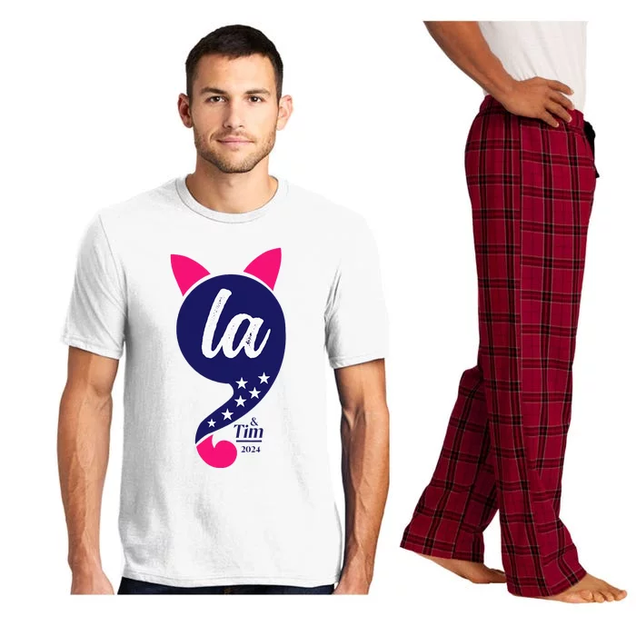 Comma La Kamala Harris 2024 For President Election Pajama Set