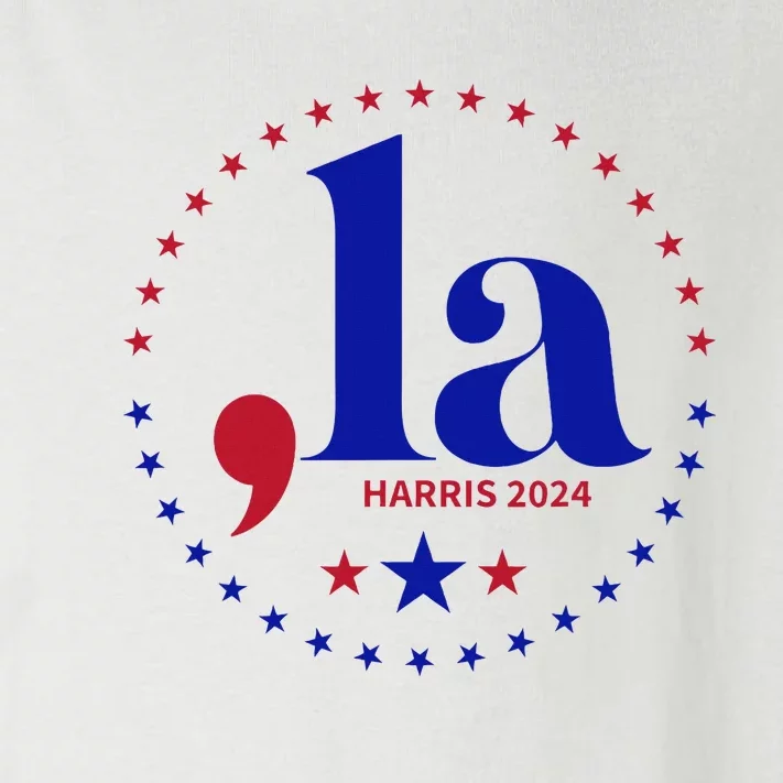 Comma La Kamala Harris For President 2024 Funny Kamala Us Toddler Long Sleeve Shirt