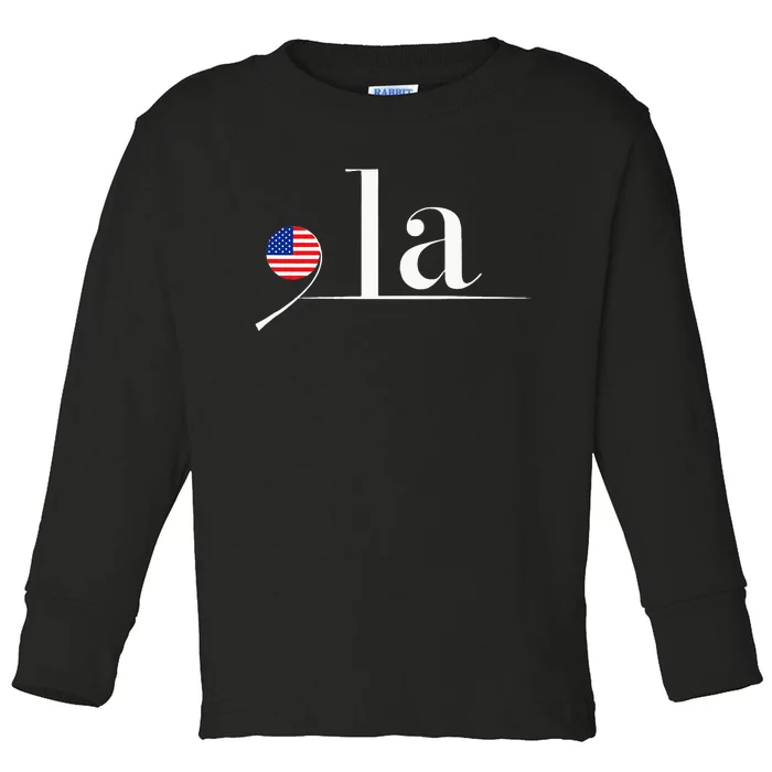 Comma La Kamala Toddler Long Sleeve Shirt