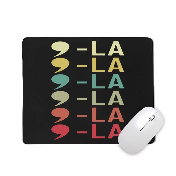 Comma La Kamala Harris President 2024 Mousepad