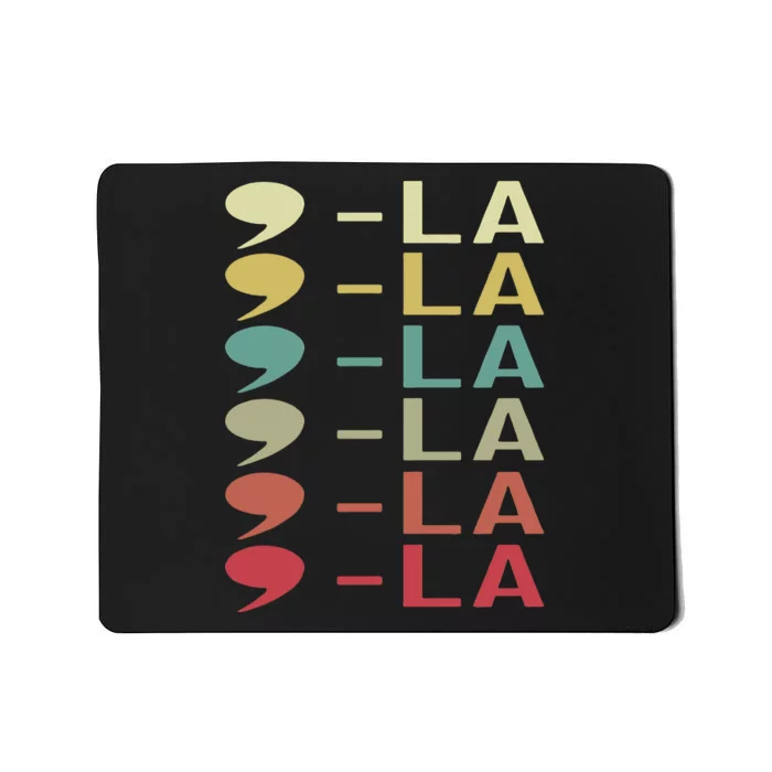 Comma La Kamala Harris President 2024 Mousepad