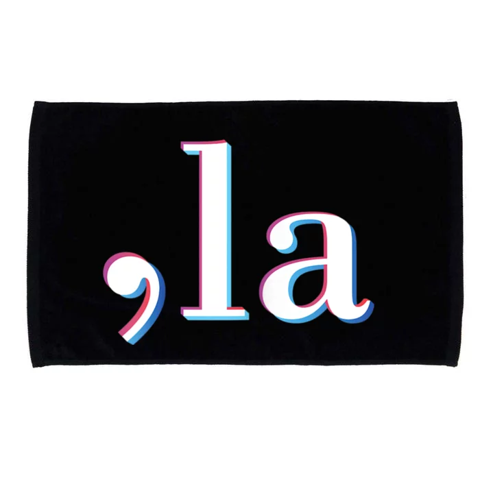 Comma La Kamala Harris Funny Microfiber Hand Towel