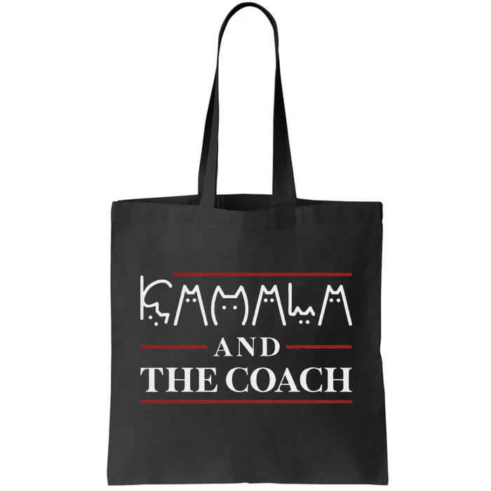 Cat Lady Kamala And The Coach Tote Bag