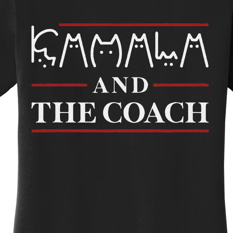 Cat Lady Kamala And The Coach Women's T-Shirt