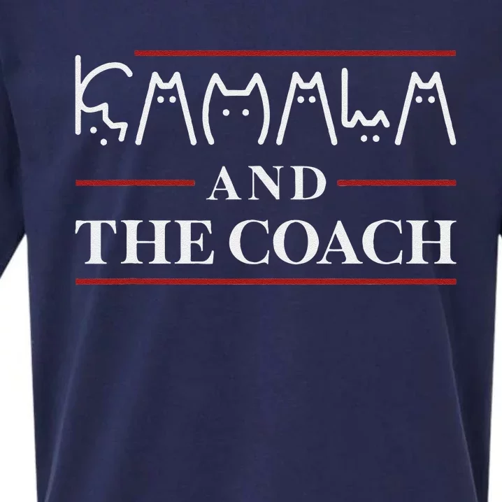 Cat Lady Kamala And The Coach Sueded Cloud Jersey T-Shirt