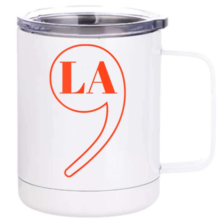 Comma La Kamala Harris Front & Back 12oz Stainless Steel Tumbler Cup