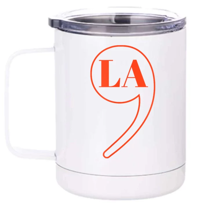 Comma La Kamala Harris Front & Back 12oz Stainless Steel Tumbler Cup