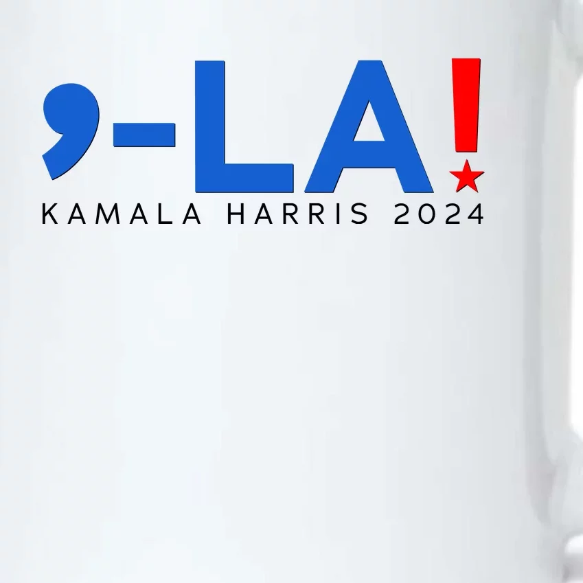 Comma La Kamala Harris 2024 Black Color Changing Mug