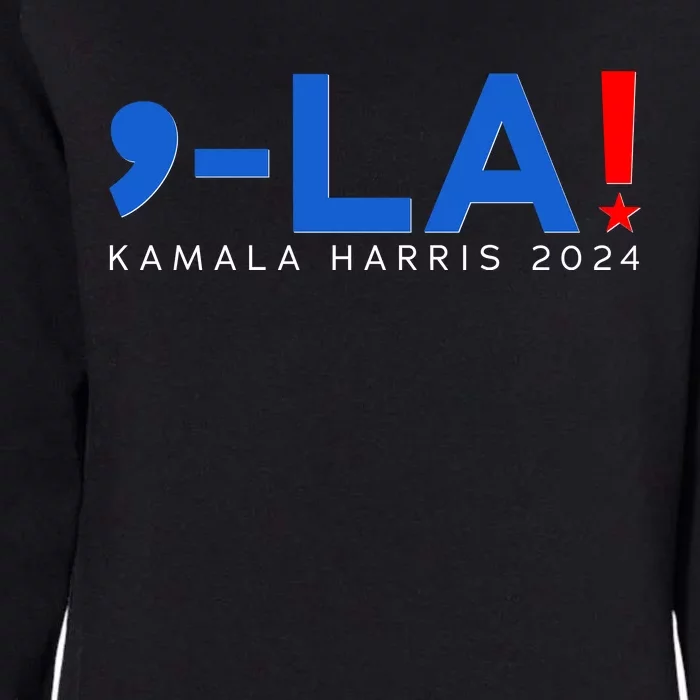 Comma La Kamala Harris 2024 Womens California Wash Sweatshirt