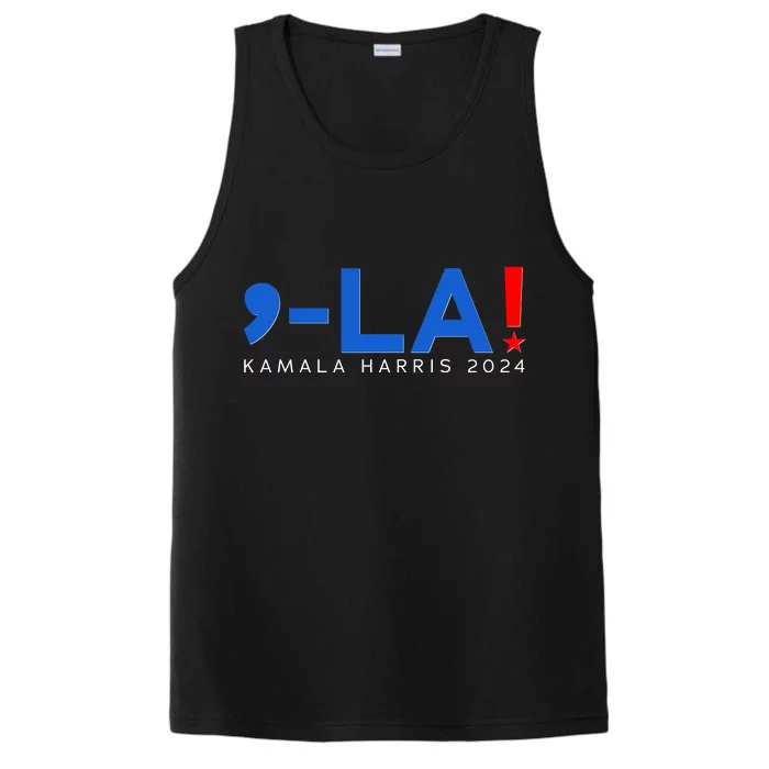 Comma La Kamala Harris 2024 Performance Tank