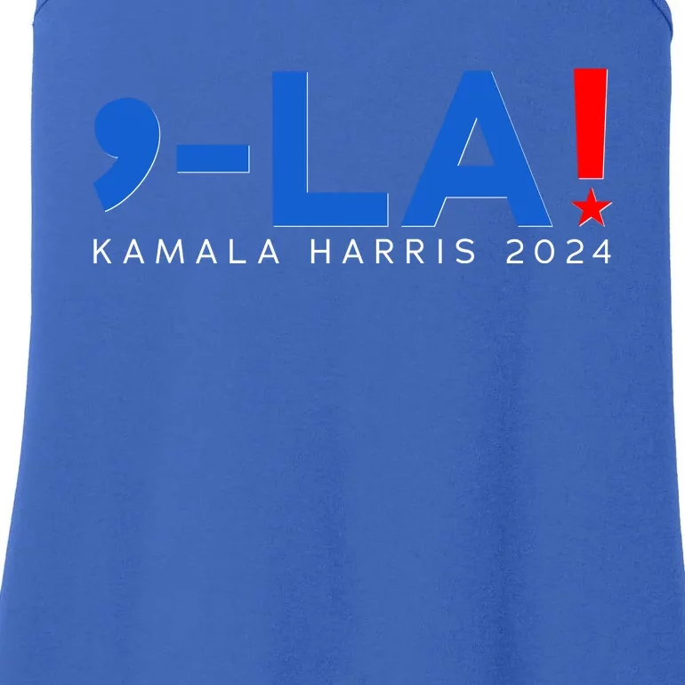 Comma La Kamala Harris 2024 Ladies Essential Tank