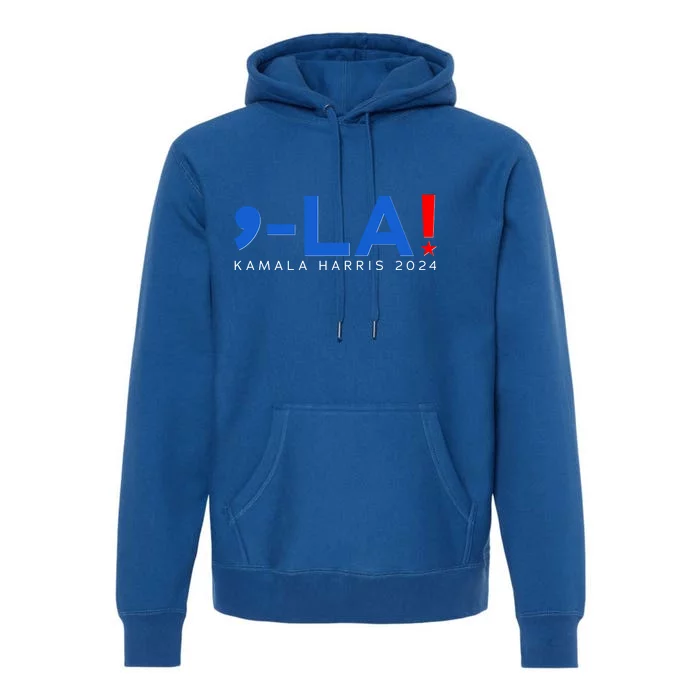 Comma La Kamala Harris 2024 Premium Hoodie