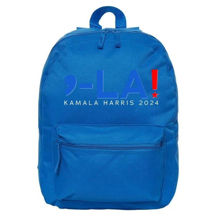 Comma La Kamala Harris 2024 16 in Basic Backpack