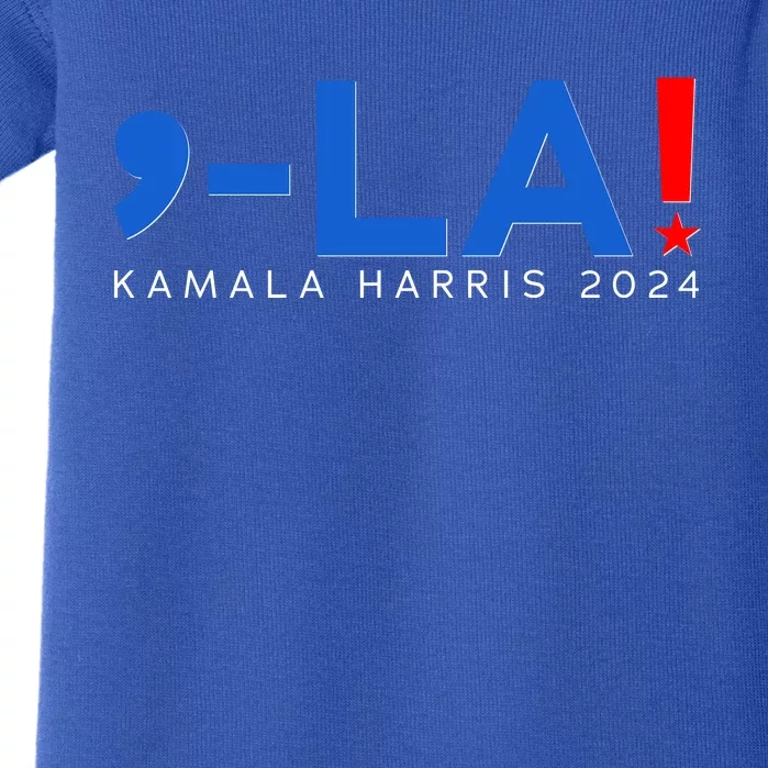 Comma La Kamala Harris 2024 Baby Bodysuit