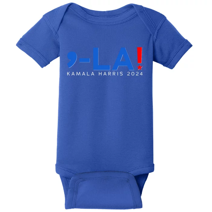 Comma La Kamala Harris 2024 Baby Bodysuit