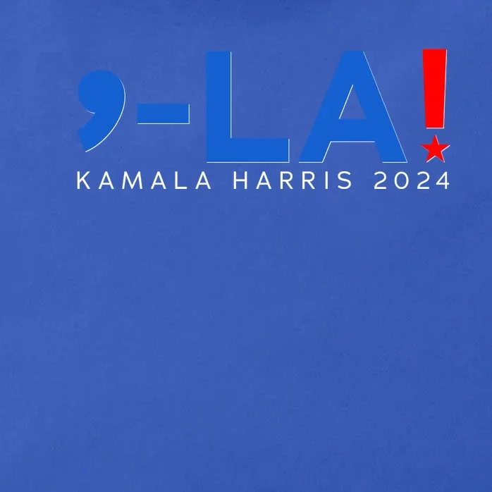 Comma La Kamala Harris 2024 Zip Tote Bag