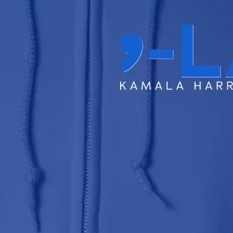 Comma La Kamala Harris 2024 Full Zip Hoodie