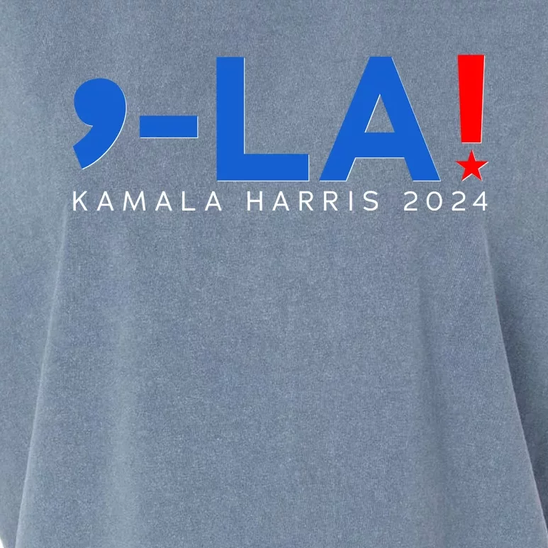 Comma La Kamala Harris 2024 Garment-Dyed Women's Muscle Tee