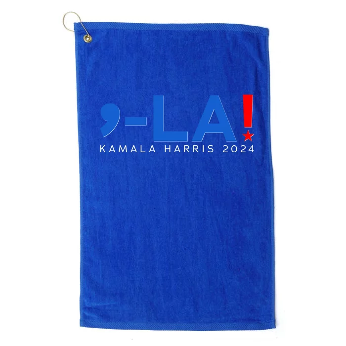 Comma La Kamala Harris 2024 Platinum Collection Golf Towel