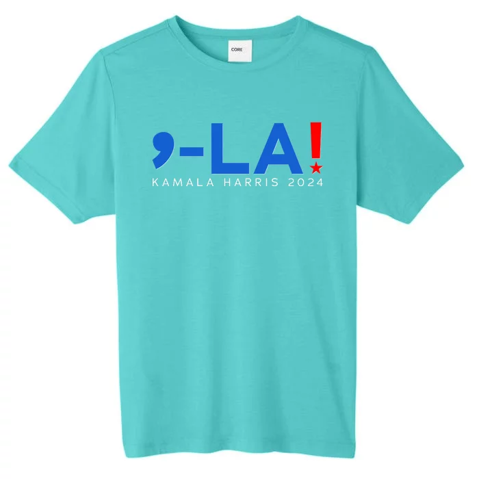 Comma La Kamala Harris 2024 ChromaSoft Performance T-Shirt