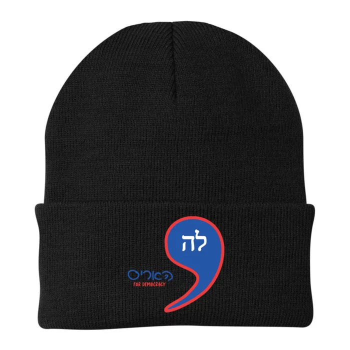 Comma La Kamala Hebrew Alphabet Knit Cap Winter Beanie