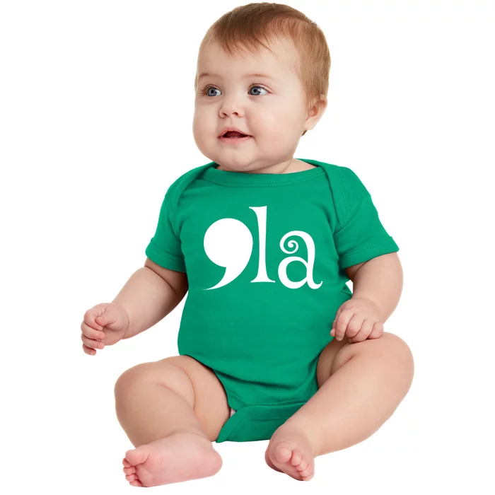 Comma La Kamala Harris 2024 Presidential Political Campaign Baby Bodysuit