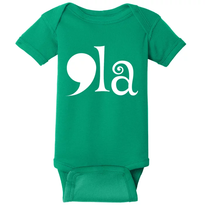 Comma La Kamala Harris 2024 Presidential Political Campaign Baby Bodysuit