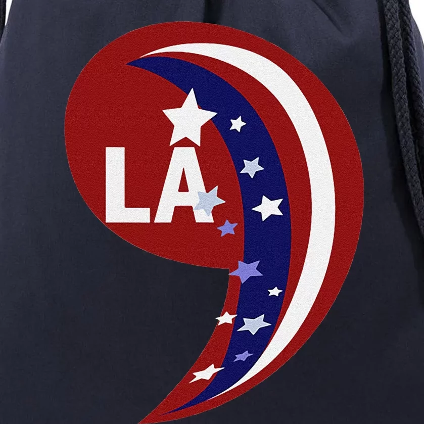 Comma La Kamala Harris 2024 Blue Comfort Aka Drawstring Bag