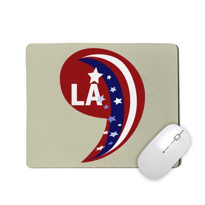 Comma La Kamala Harris 2024 Blue Comfort Aka Mousepad