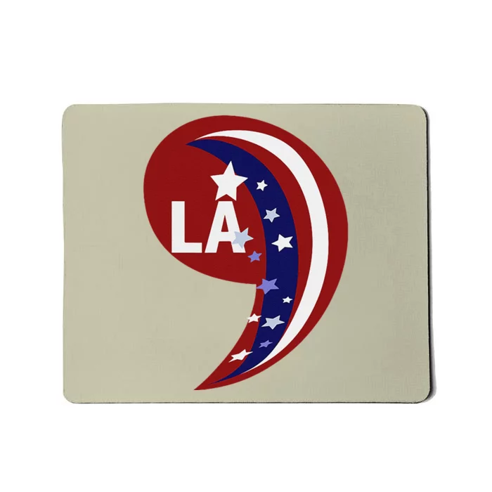 Comma La Kamala Harris 2024 Blue Comfort Aka Mousepad