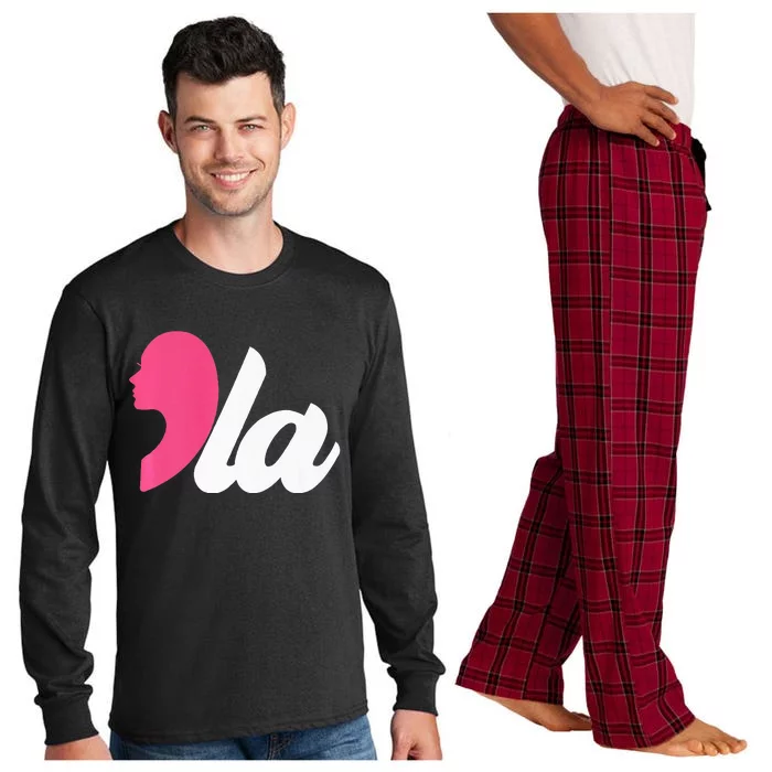 Comma La Kamala Harris Long Sleeve Pajama Set