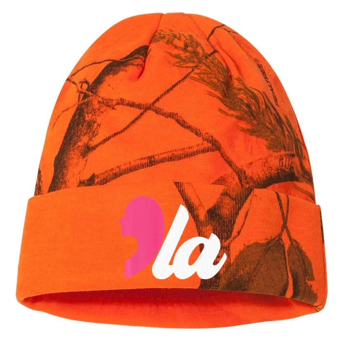 Comma La Kamala Harris Premium Kati - 12in Camo Beanie