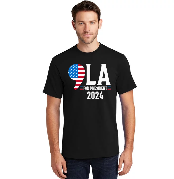 Comma La Kamala Harris 2024 For President Democratic Party Tall T-Shirt