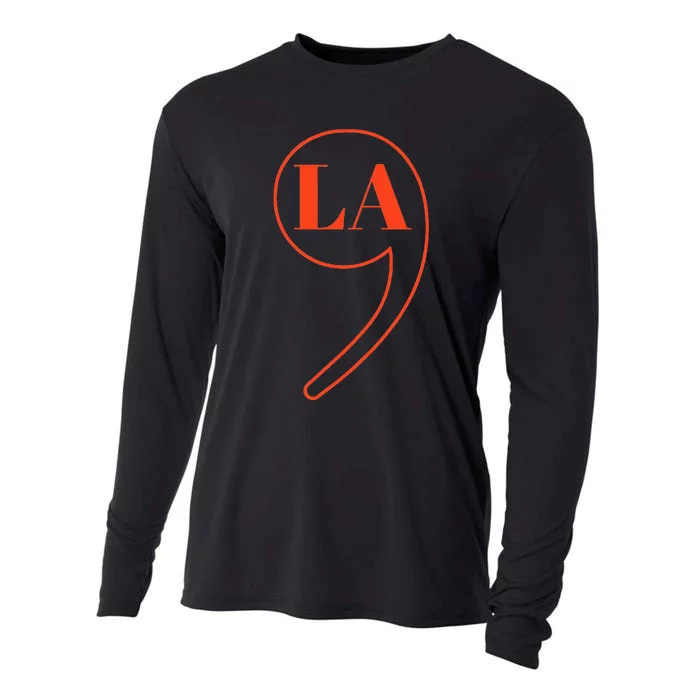 Comma La Kamala Harris Cooling Performance Long Sleeve Crew