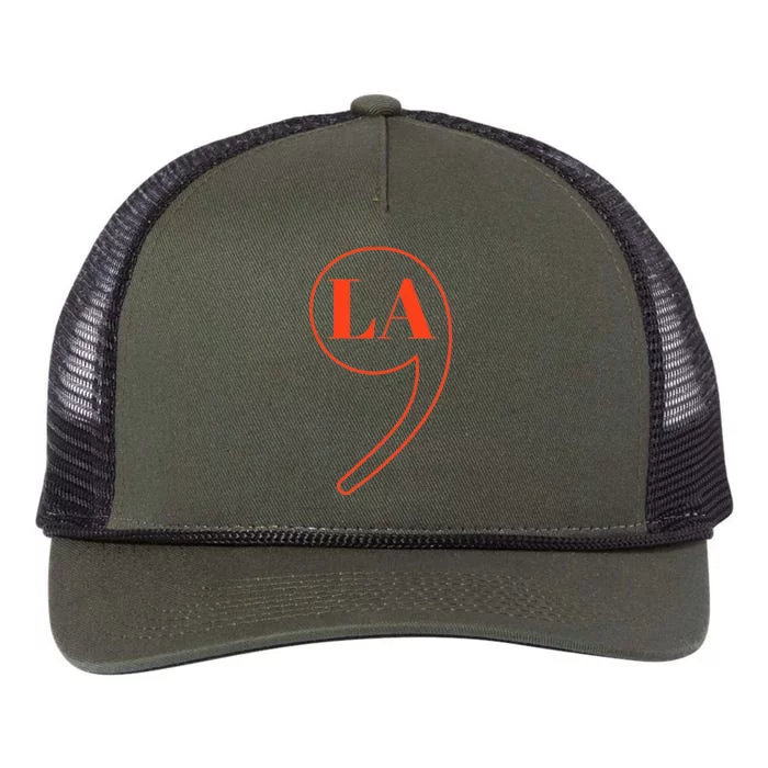 Comma La Kamala Harris Retro Rope Trucker Hat Cap