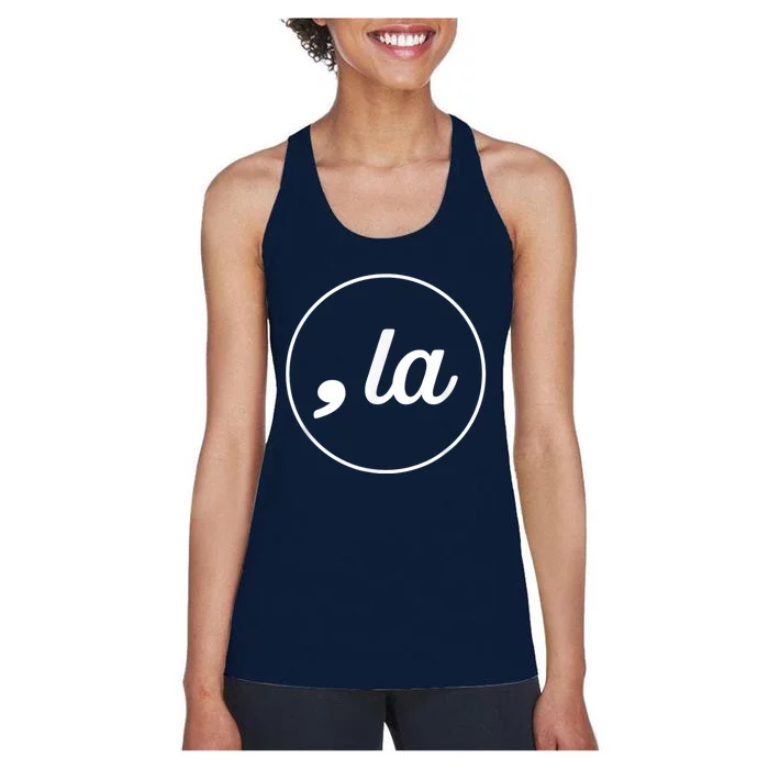 Comma La Kamala Harris Women's Racerback Tank